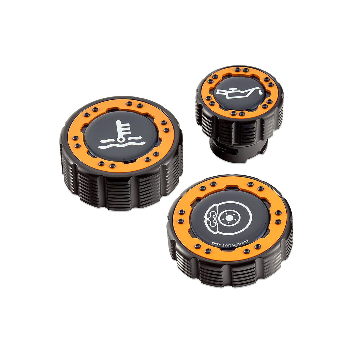 IAG Off-Road Beadlock Cap Kit for 2015+ Ford F-150, 17+ F-150 Raptor - IAG-ACC-F1097BK for 2015-2026 Ford F-150 - view 10