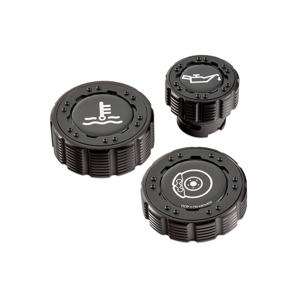 IAG Off-Road Beadlock Cap Kit for 2015+ Ford F-150, 17+ F-150 Raptor - IAG-ACC-F1097BK for 2015-2026 Ford F-150 - view 12