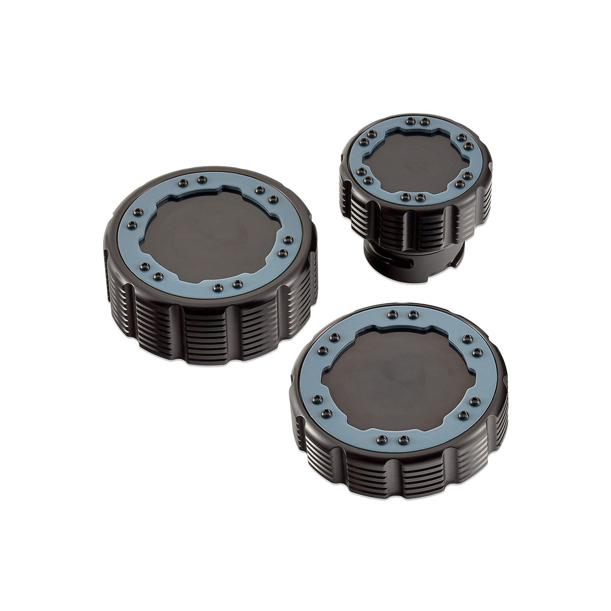 IAG Off-Road Beadlock Cap Kit for 2015+ Ford F-150, 17+ F-150 Raptor - IAG-ACC-F1097BK for 2015-2026 Ford F-150 - view 17