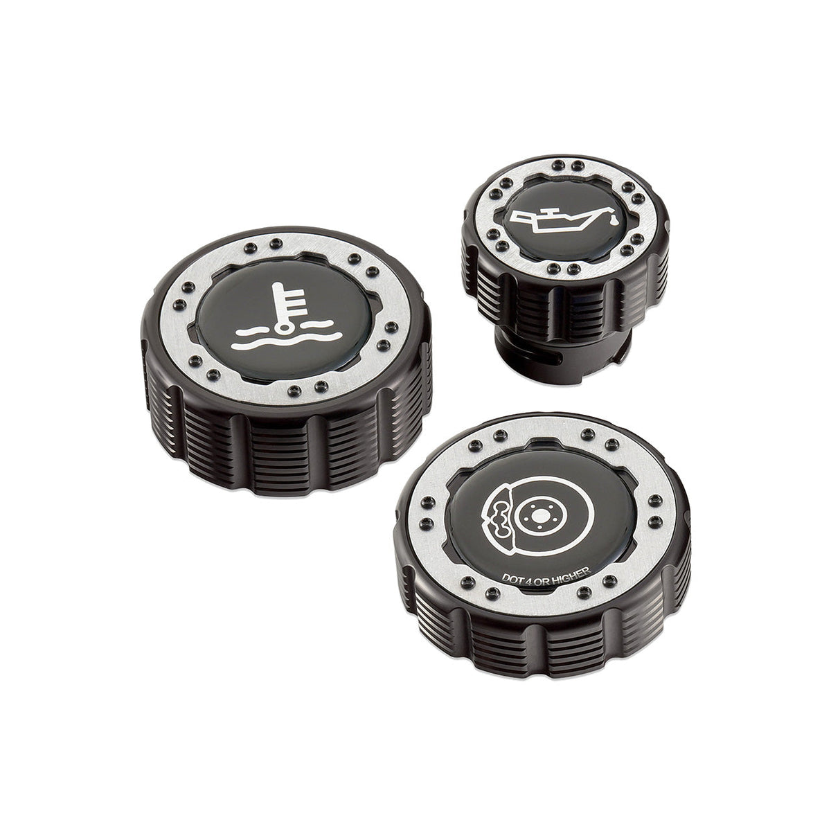 IAG Off-Road Beadlock Cap Kit for 2015+ Ford F-150, 17+ F-150 Raptor - IAG-ACC-F1097BK for 2015-2026 Ford F-150 - view 18