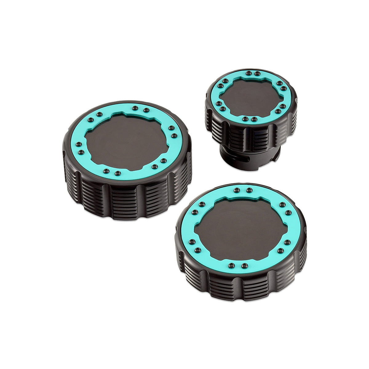 IAG Off-Road Beadlock Cap Kit for 2015+ Ford F-150, 17+ F-150 Raptor - IAG-ACC-F1097BK for 2015-2026 Ford F-150 - view 21