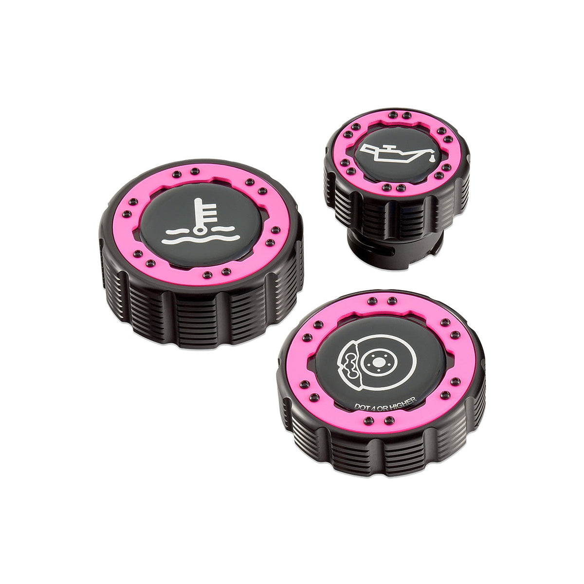 IAG Off-Road Beadlock Cap Kit for 2015+ Ford F-150, 17+ F-150 Raptor - IAG-ACC-F1097BK for 2015-2026 Ford F-150 - view 22