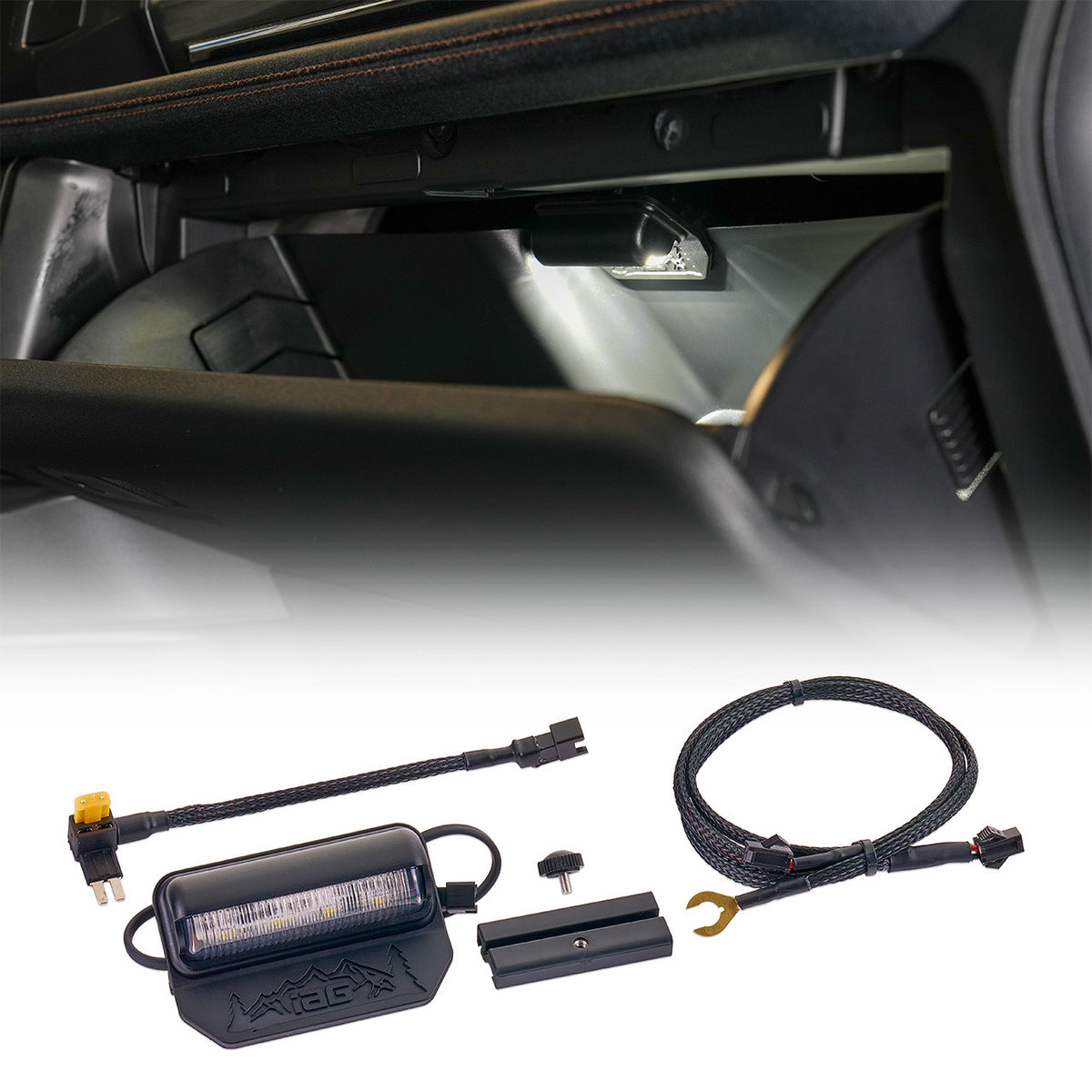 IAG Off-Road - IAG Off-Road Glove Box Light For 2020+ Ford F-150 - IAG-ACC-F1101