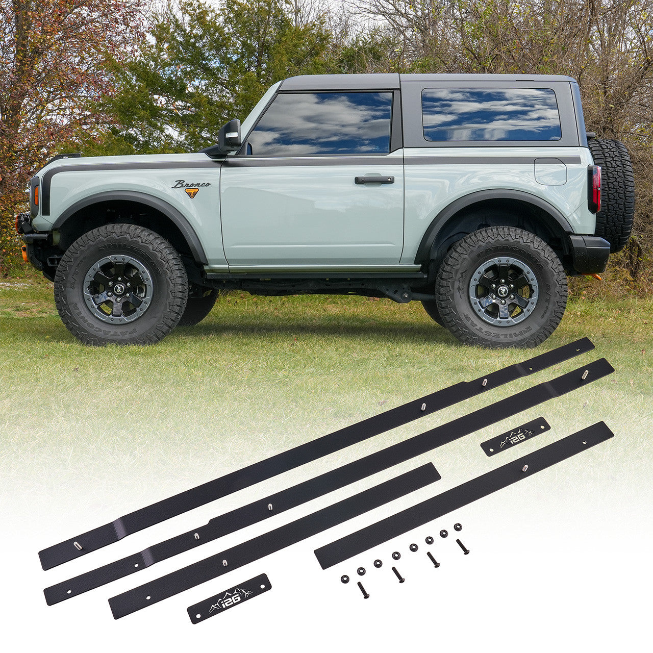 IAG Off-Road - IAG Pinch Weld Covers For 2021+ Ford Bronco Two Door - IAG-BDY-F1015