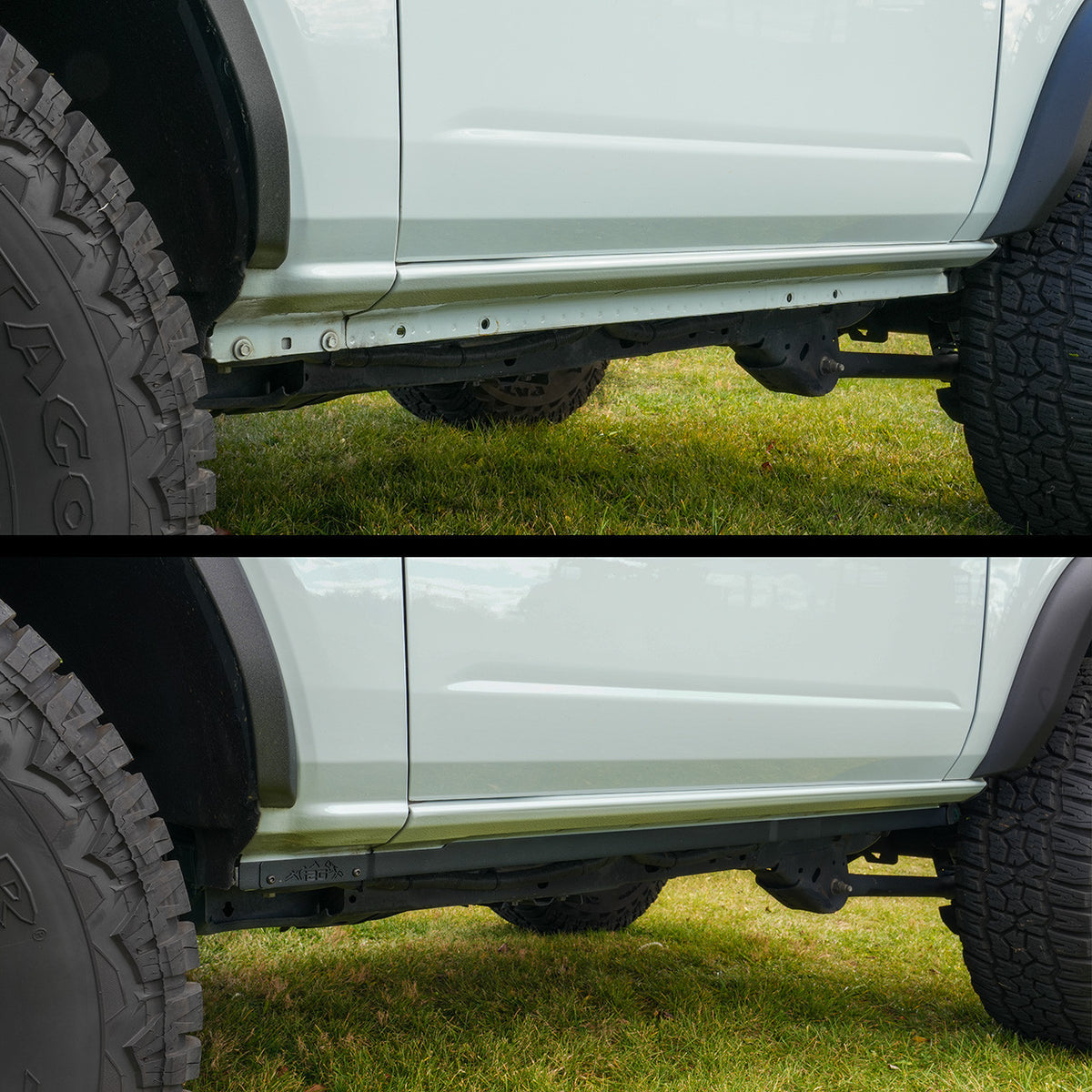 IAG Off-Road - IAG Pinch Weld Covers For 2021+ Ford Bronco Two Door - IAG-BDY-F1015