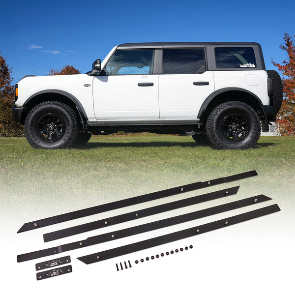 IAG Off-Road - IAG Pinch Weld Covers For 2021+ Ford Bronco Four Door - IAG-BDY-F1016