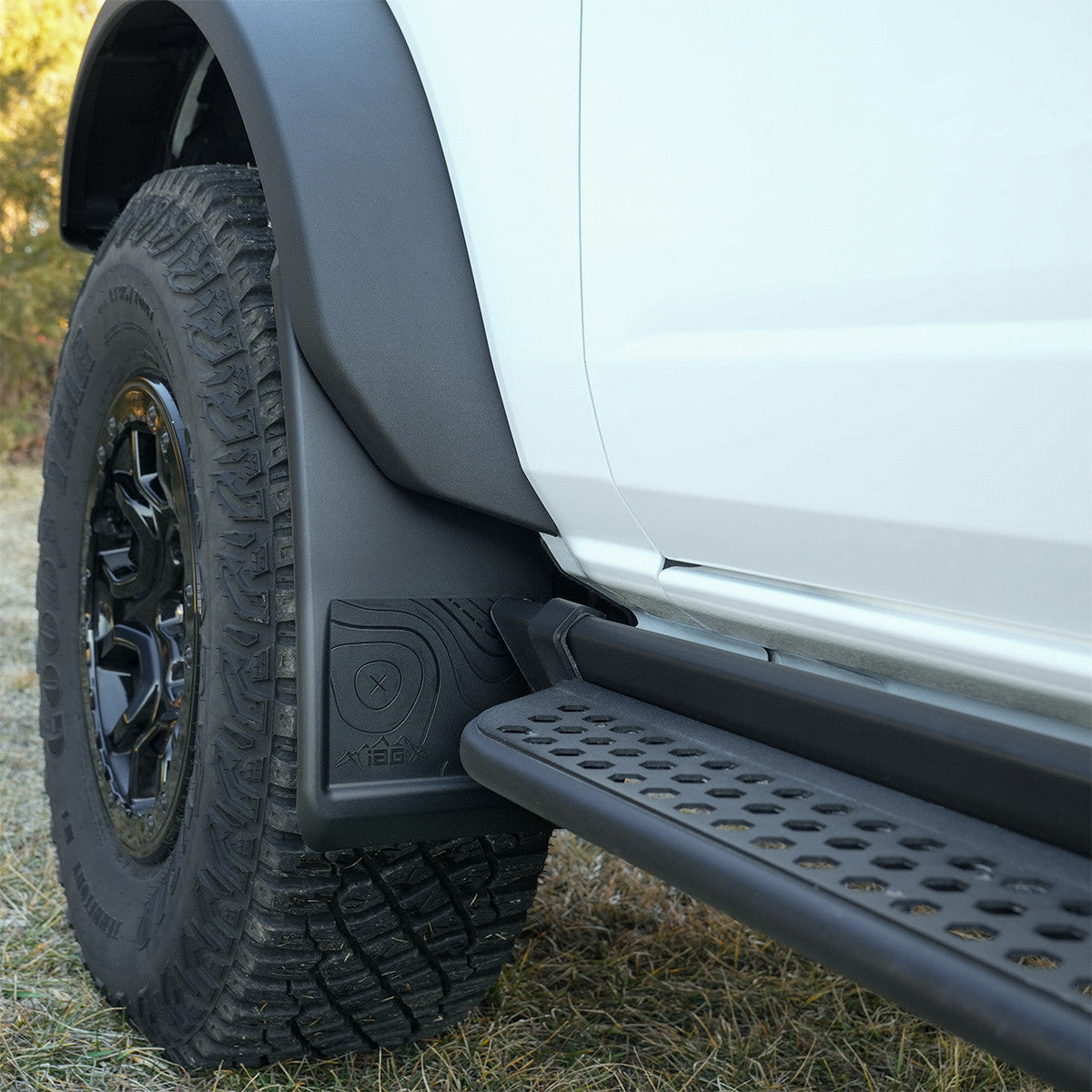 IAG Trail Shield Adjustable Mud Flaps Front & Rear Set For 2021+ Ford  - IAG-BDY-F1301-20