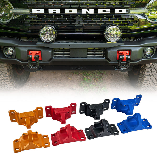 IAG Off-Road FMS Recovery Point Set for 21+ Ford Bronco with Capable/Modular Bumpers - IAG-BDY-F1409 for 2021-2026 Ford Bronc