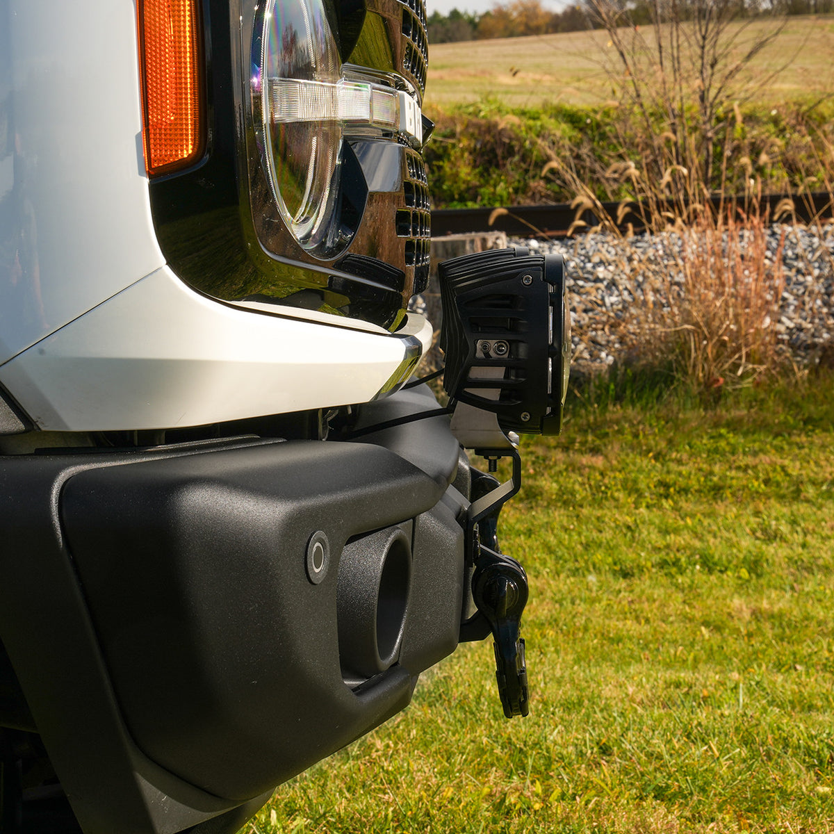 IAG Off-Road - IAG Off-Road FMS Pod Light Mounts For 2021+ Ford Bronco w/ Capable Bumper - IAG-BDY-F1411