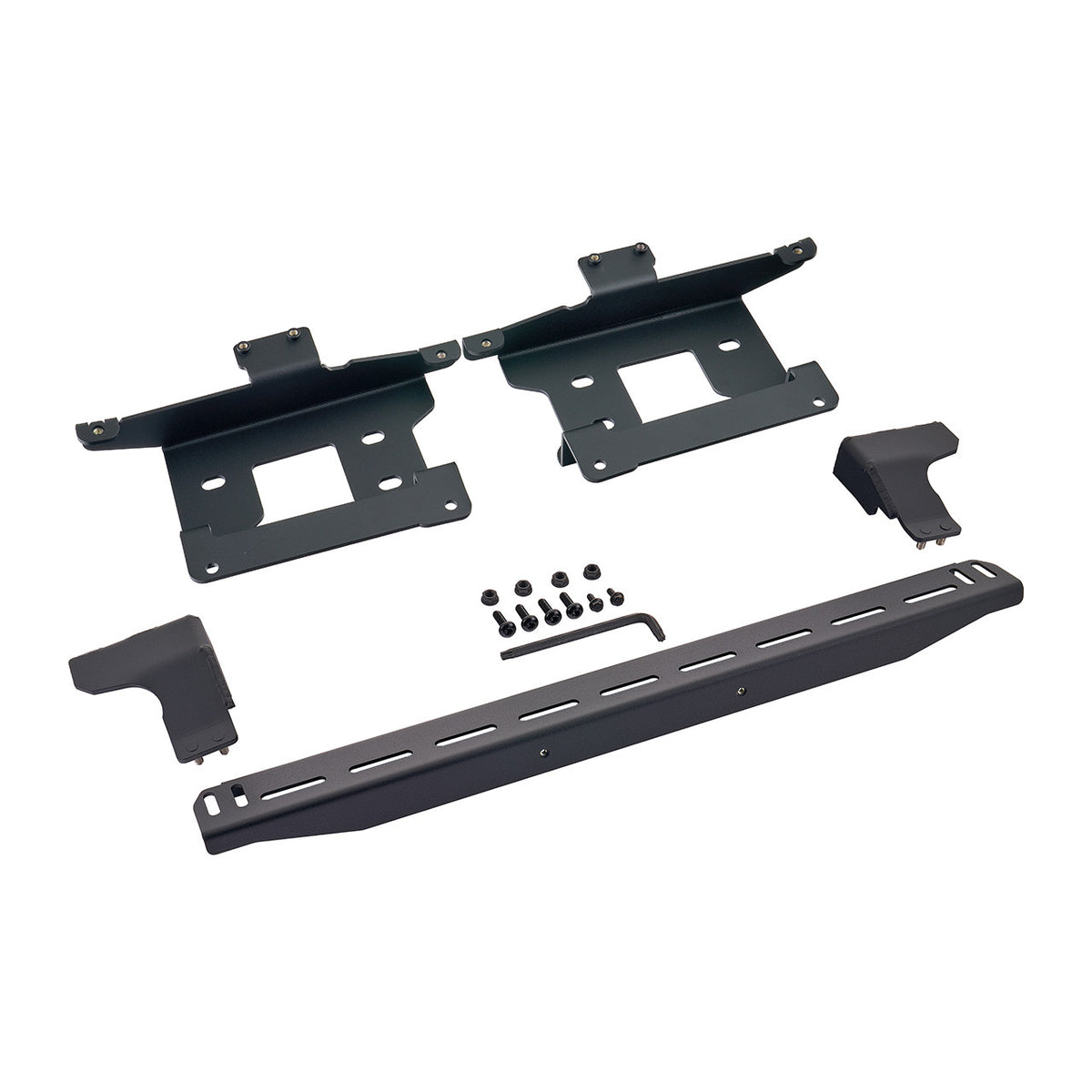 IAG Off-Road - IAG Off-Road FMS Stealth Light Bar Mount Package for 2021+ Ford Bronco with Capable Bumper - IAG-BDY-F1416
