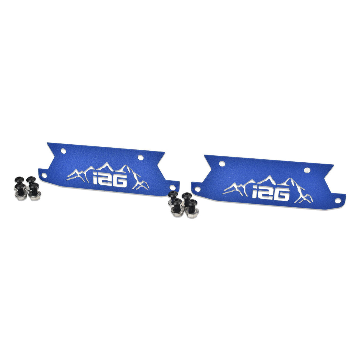IAG Color Logo Plates - Black, Blue, Orange, Red, Area51, Pink, Teal,  - IAG-BDY-F2200BLP-01