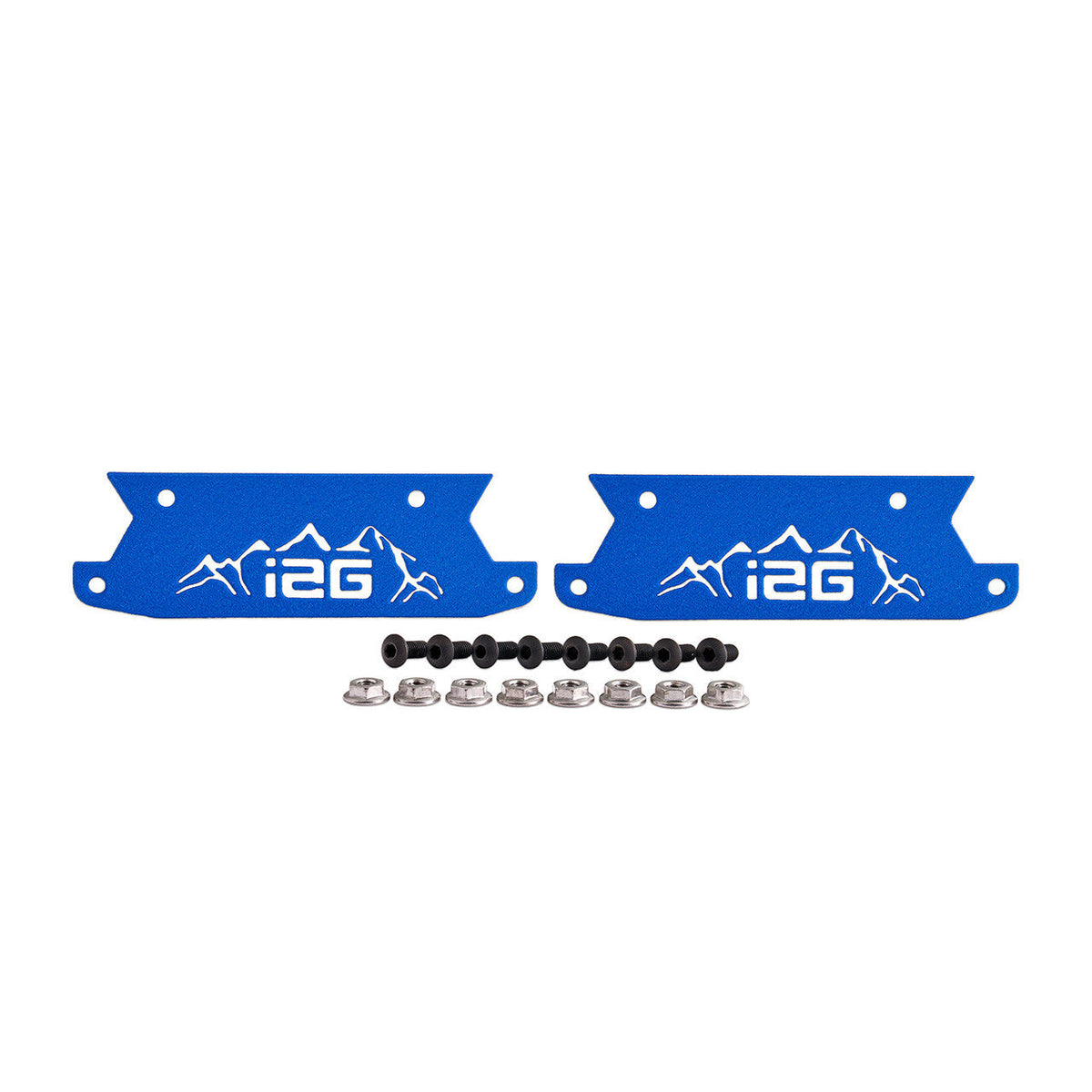 IAG Color Logo Plates - Black, Blue, Orange, Red, Area51, Pink, Teal,  - IAG-BDY-F2200BLP-01