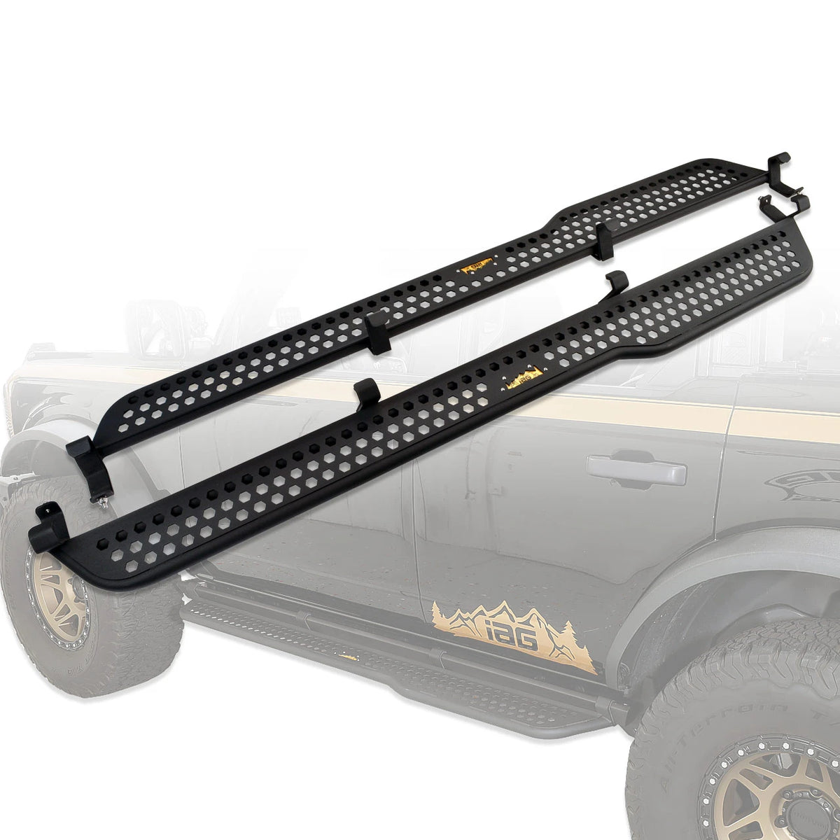 IAG Full Length EZ-Step Add-on for 2021+ Ford Bronco (1 Pair)