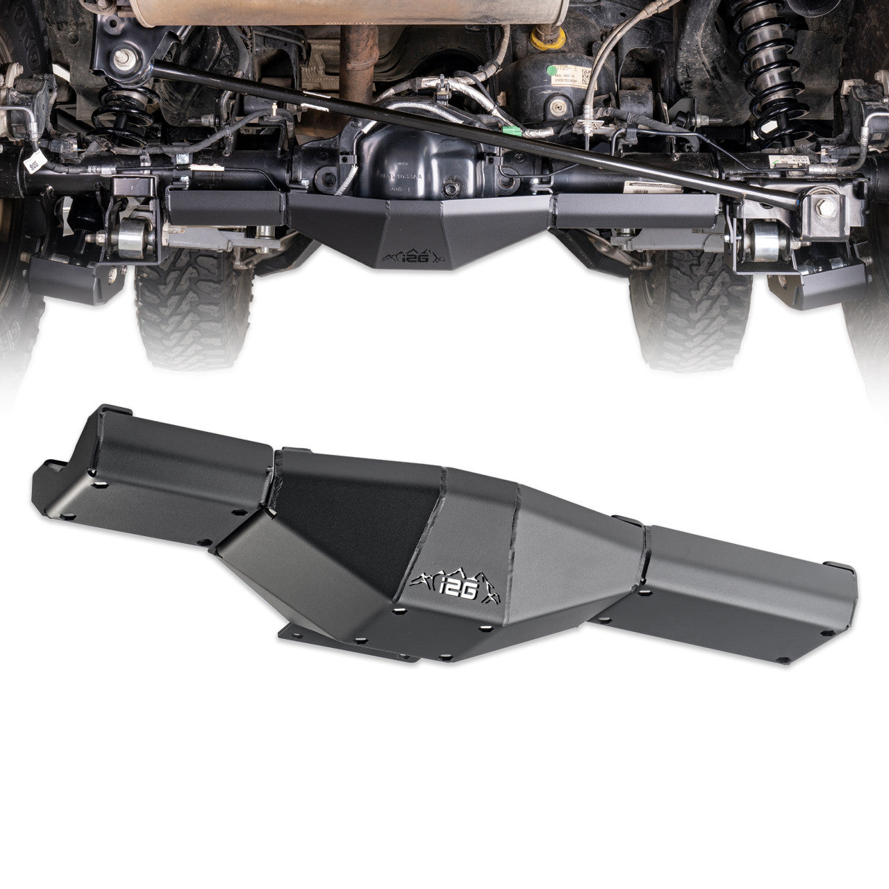 IAG Rock Shield Rear Differential Skid Plate for 2021+ Ford Bronco - IAG-BDY-F2309-01