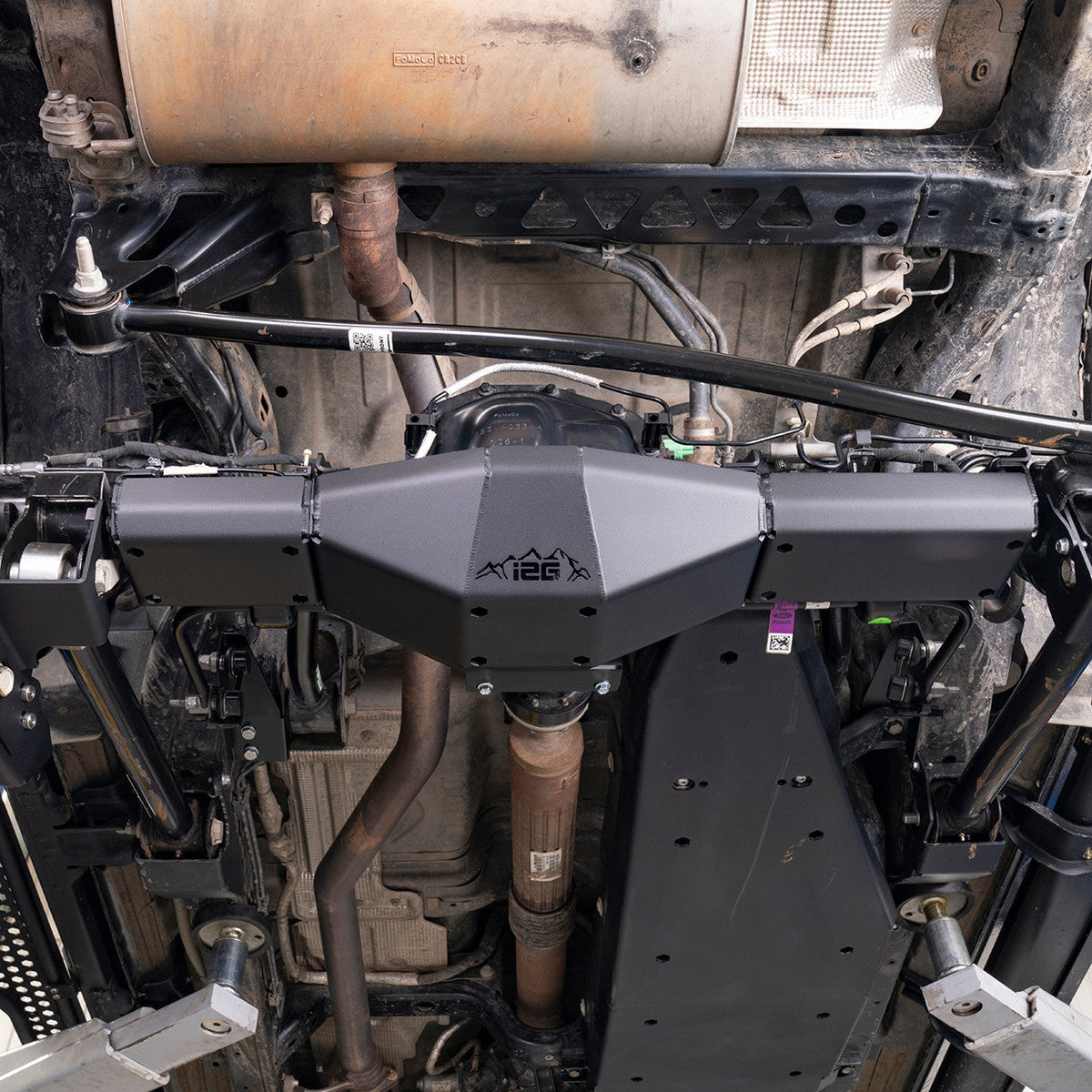IAG Rock Shield Rear Differential Skid Plate for 2021+ Ford Bronco - IAG-BDY-F2309-14