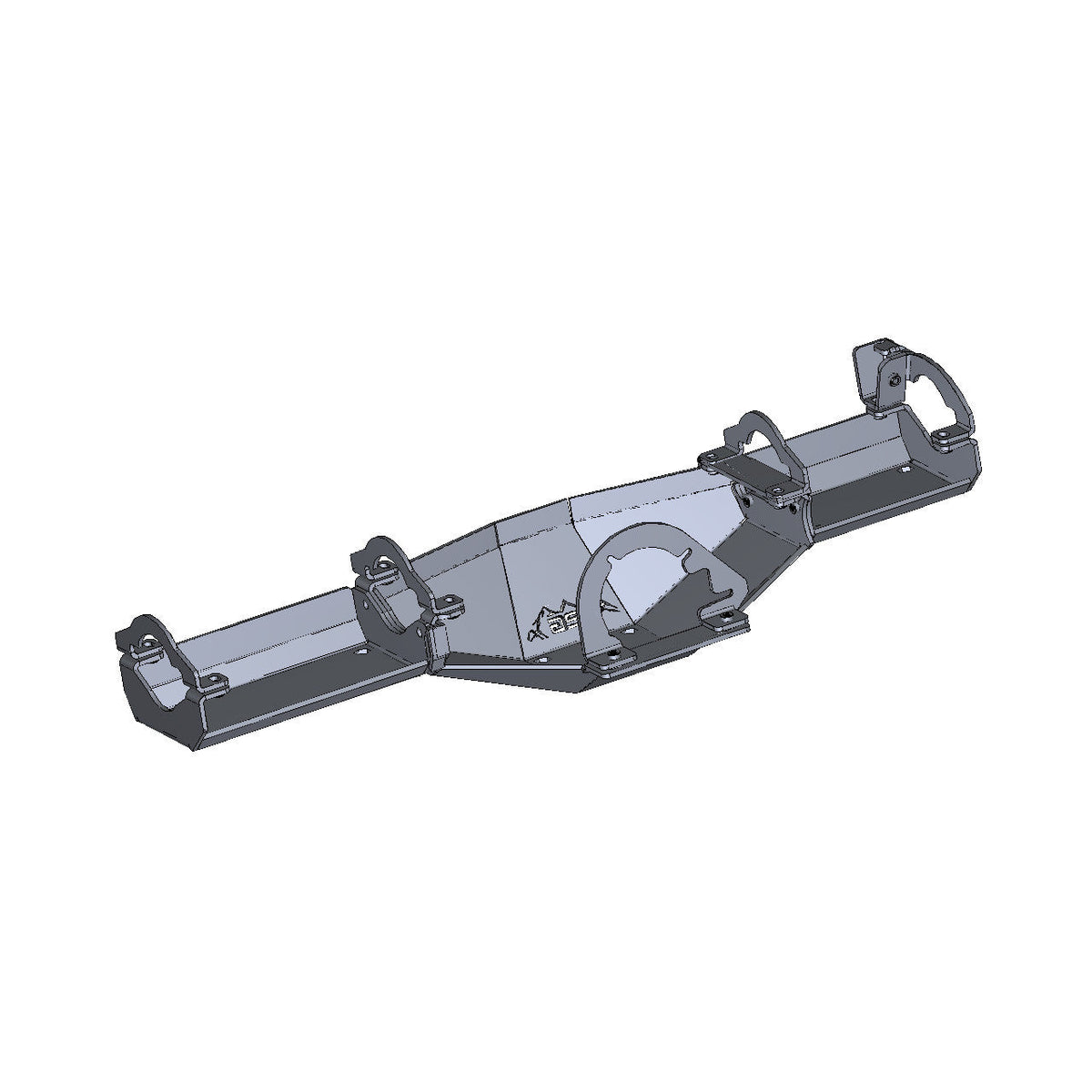 IAG Rock Shield Rear Differential Skid Plate for 2021+ Ford Bronco - IAG-BDY-F2309-22
