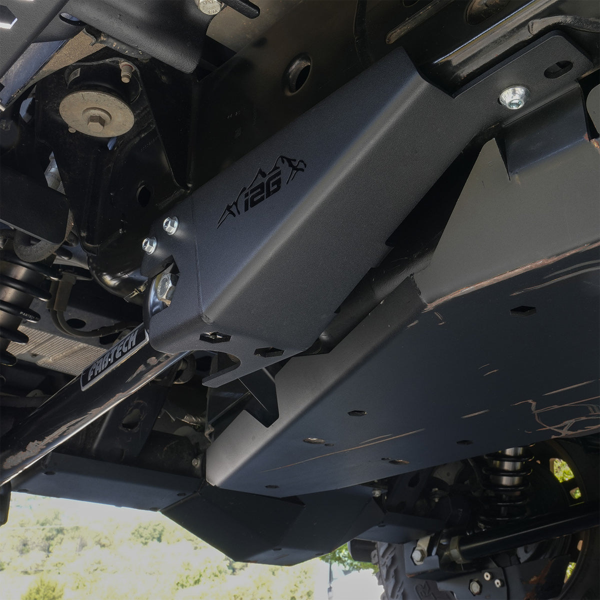 IAG Off-Road - IAG Rock Shield™ Rear Lower Trailing Arm Skid Plate For 2021+ Ford Bronco - IAG-BDY-F2315