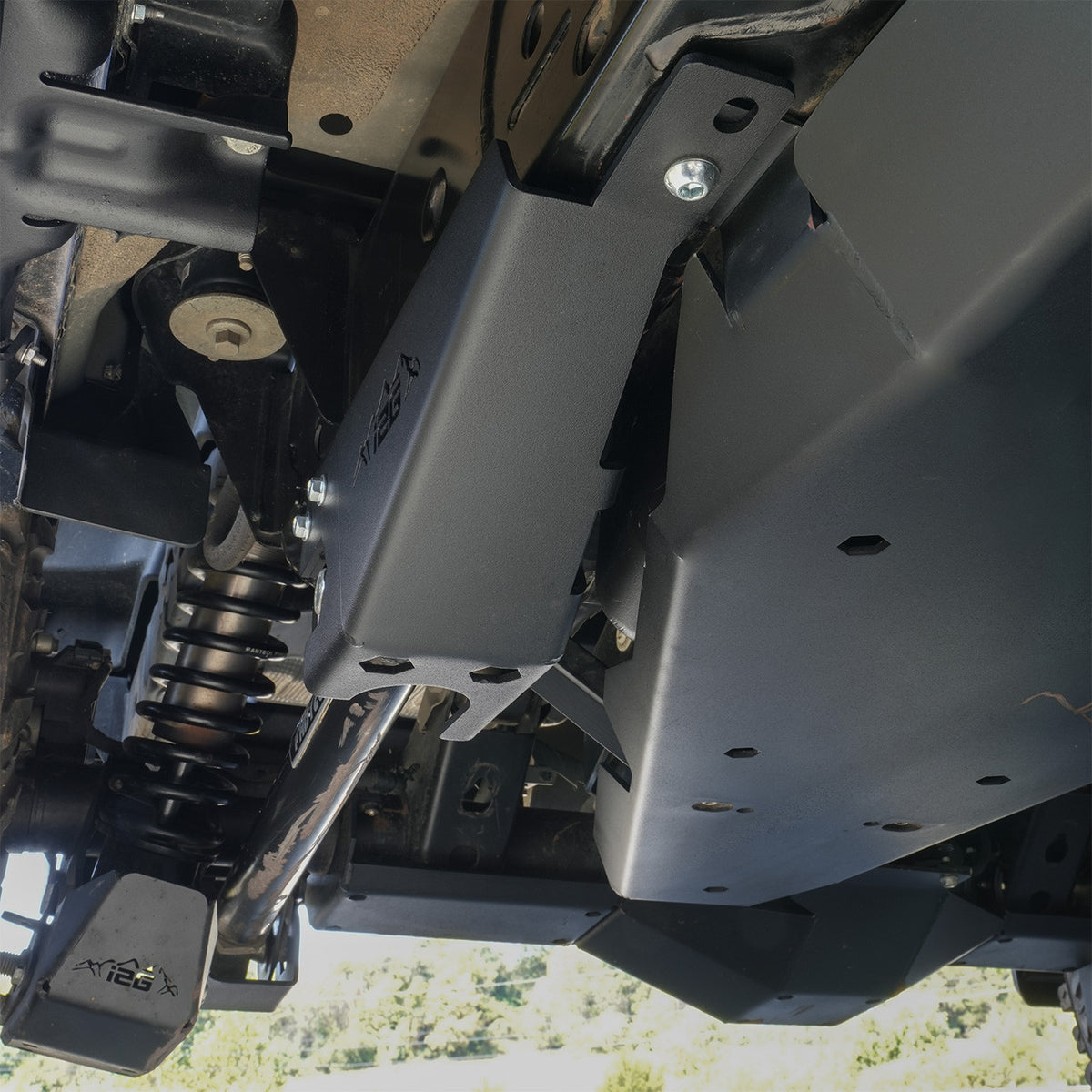 IAG Off-Road - IAG Rock Shield™ Rear Lower Trailing Arm Skid Plate For 2021+ Ford Bronco - IAG-BDY-F2315