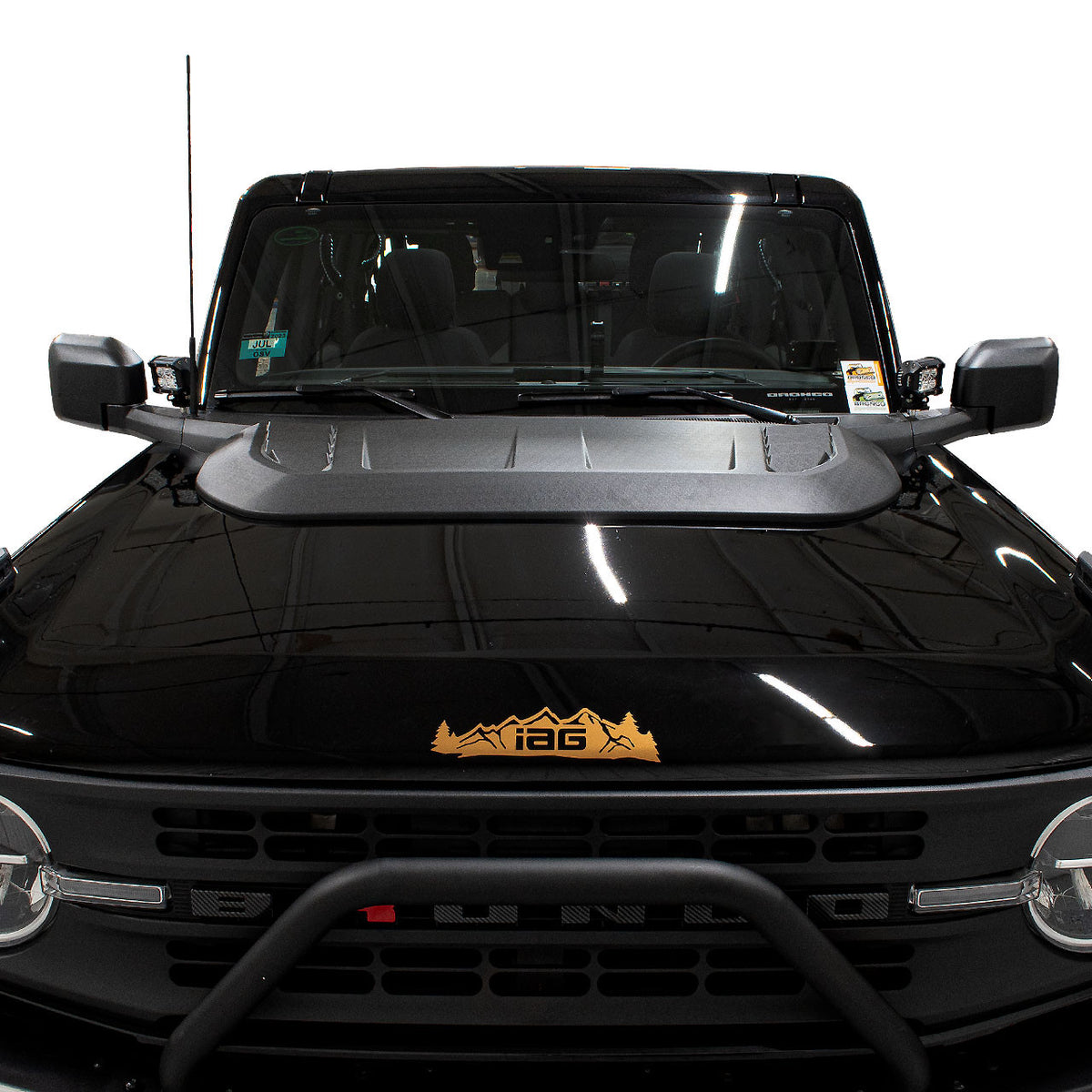 IAG I-Line Non-Functional Hood Scoop for 2021+ Ford Bronco