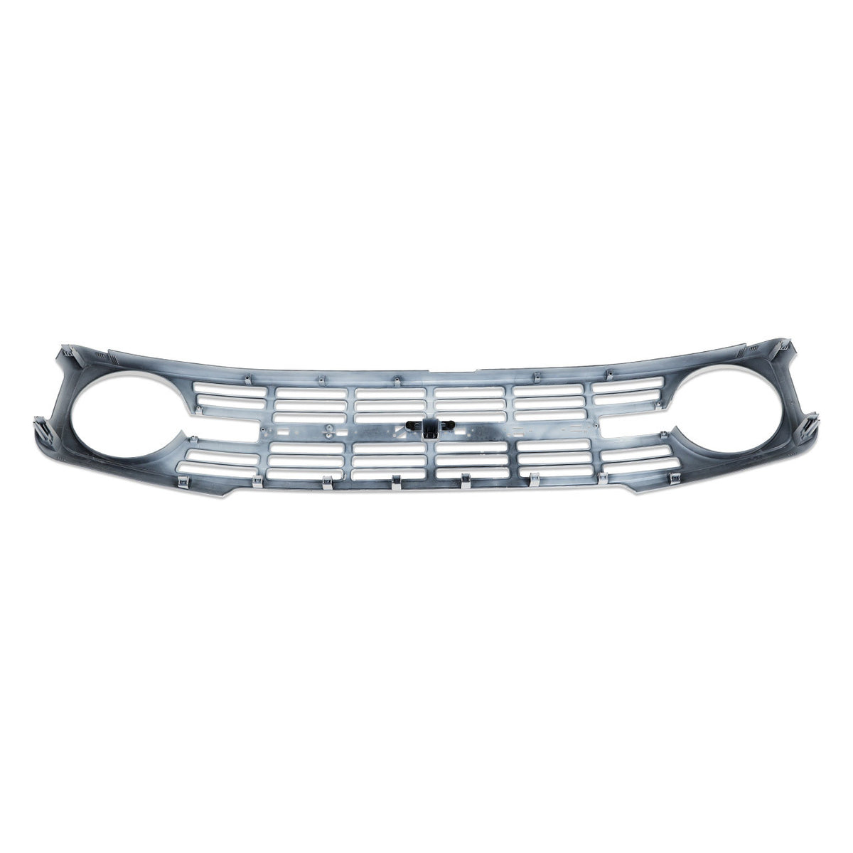 IAG I-Line Vintage Grille Gloss White with Red Lettering 2021+ Ford Bronco - IAG-BDY-F3140
