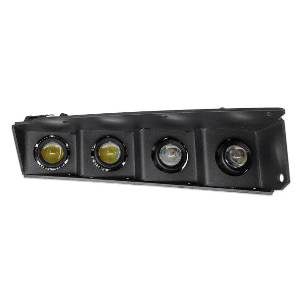 IAG I-Line 4 Lamp Fog Light Kit for use with Modular Bumper and 6 Way Aux Switch Panel 2021+ Ford Bronco