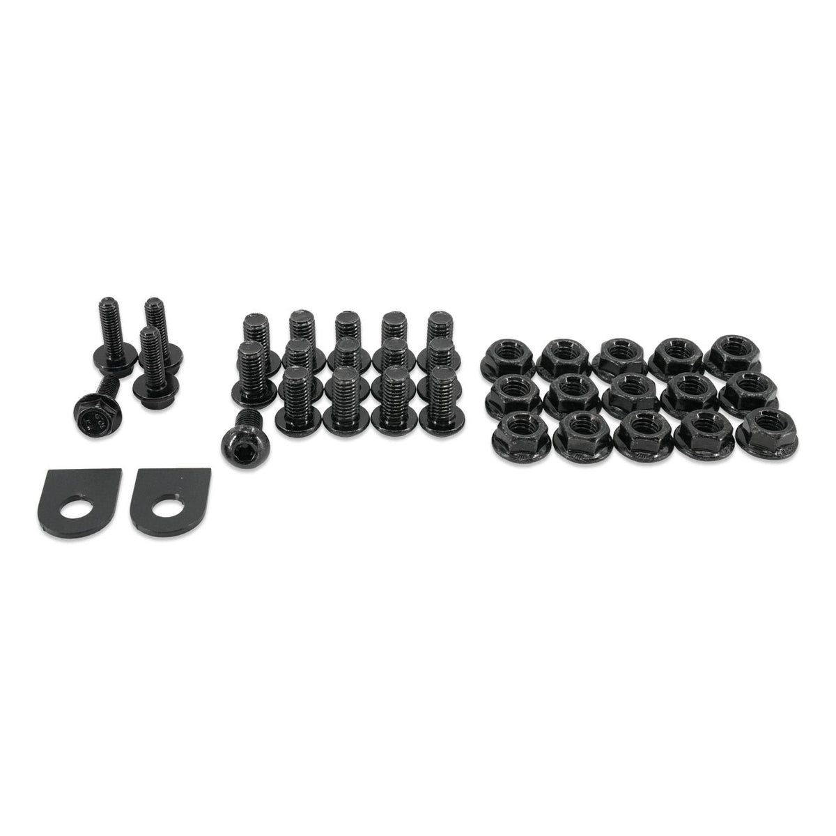 IAG l-Line Pinch Weld Cover for 2021+ Ford Bronco Two Door, Black Powder Coated Steel - IAG-BDY-F3174