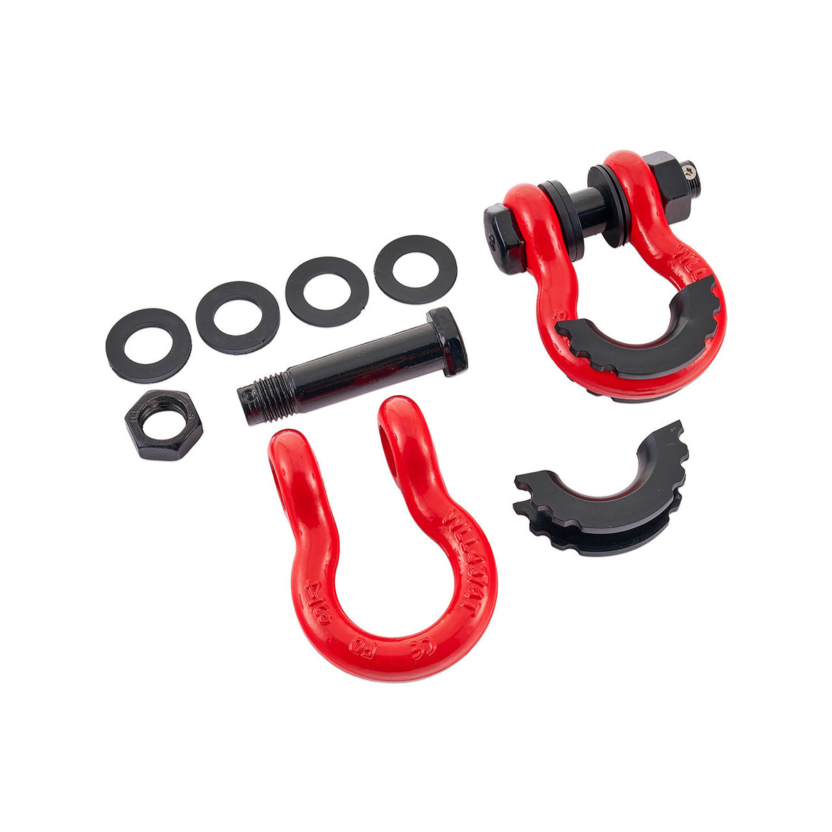 IAG Off-Road - IAG I-Line Front Recovery Shackles for 2021+ Ford Bronco - IAG-BDY-F3198