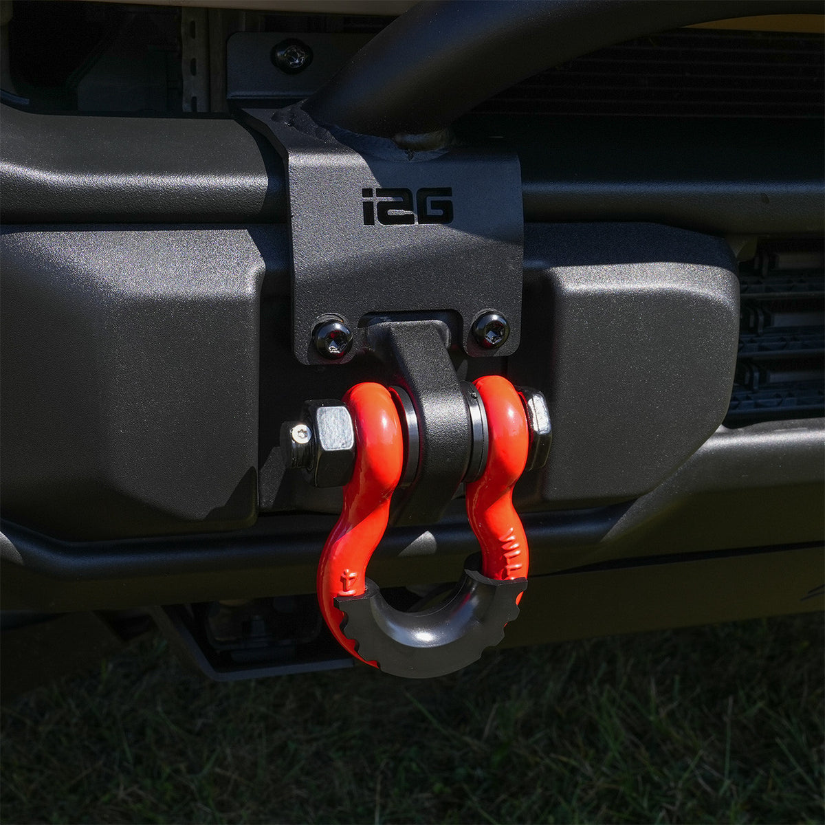 IAG Off-Road - IAG I-Line Front Recovery Shackles for 2021+ Ford Bronco - IAG-BDY-F3198