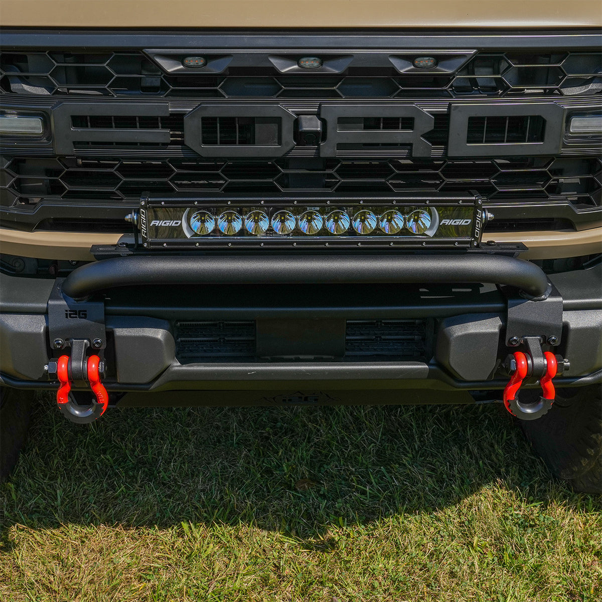 IAG Off-Road - IAG I-Line Front Recovery Shackles for 2021+ Ford Bronco - IAG-BDY-F3198