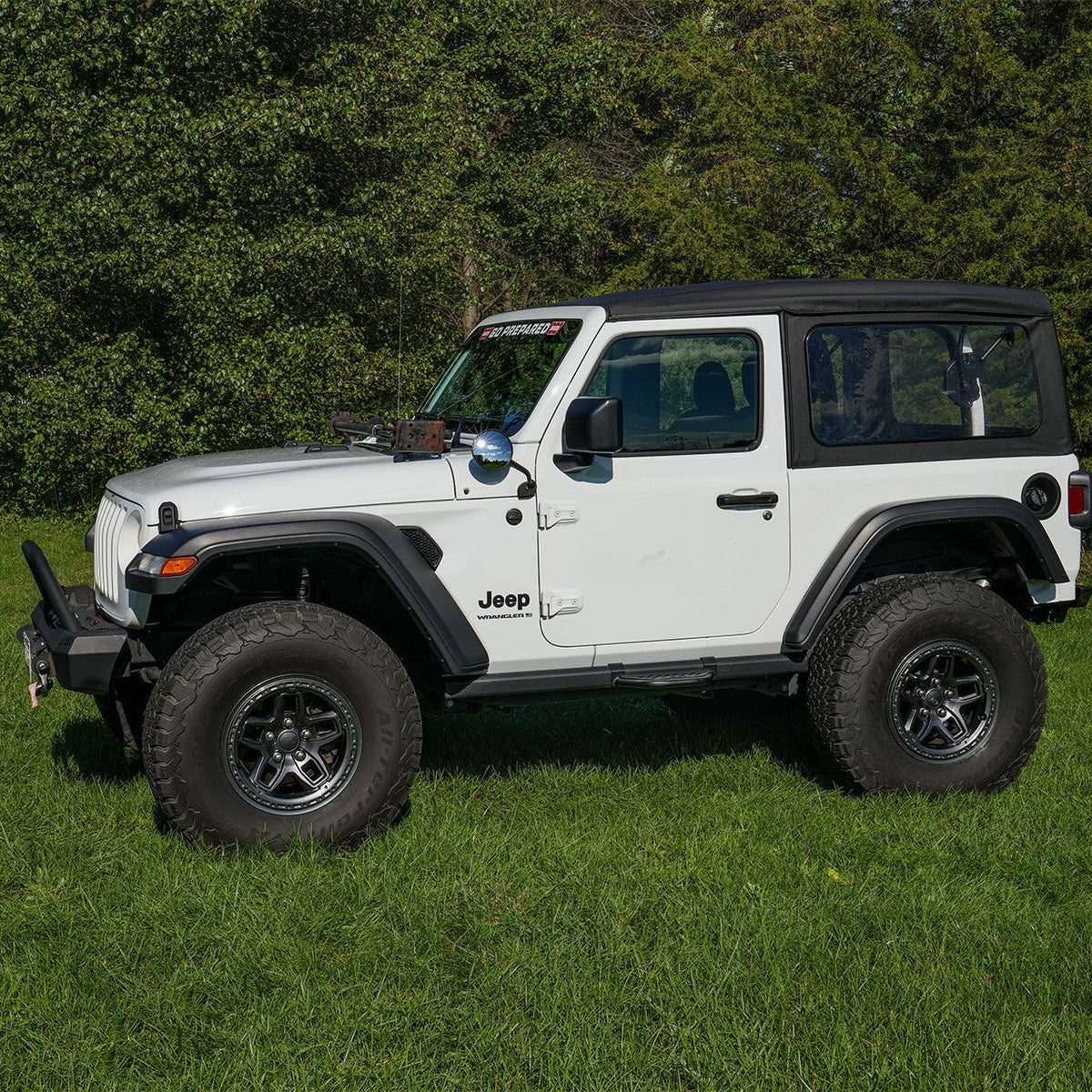IAG EZ-Step Add-On (1 Pair) for 2018+ Jeep Wrangler 2 Door - IAG-BDY-J2101-OPT-18