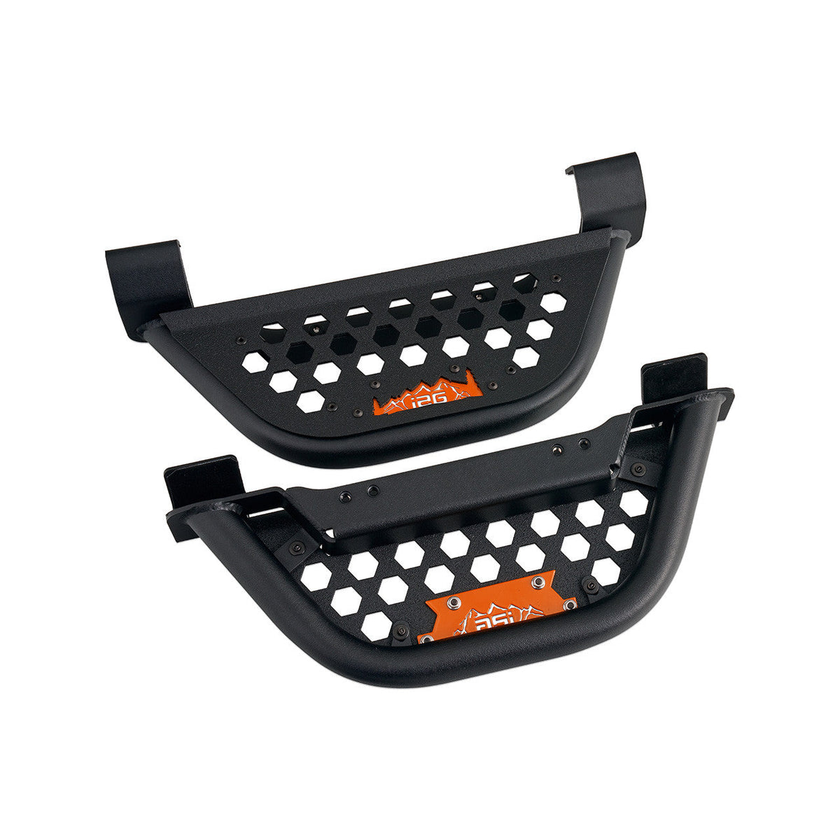 IAG EZ-Step Add-On (1 Pair) for 2018+ Jeep Wrangler 2 Door - IAG-BDY-J2101OR-03