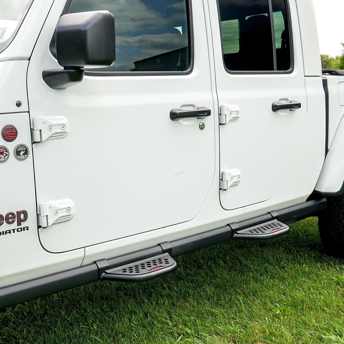 IAG EZ-Step Add-On (2 Pair) for 2018+ Jeep Wrangler 4 Door / 2020+ Gla - IAG-BDY-J2102-10