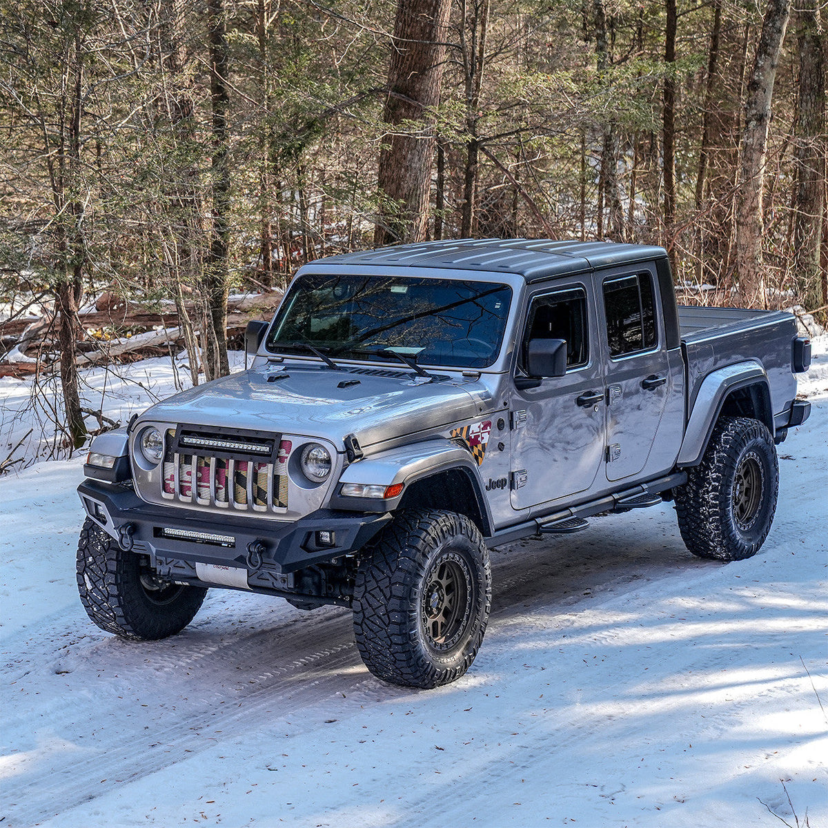 IAG EZ-Step Add-On (2 Pair) for 2018+ Jeep Wrangler 4 Door / 2020+ Gla - IAG-BDY-J2102-OPT-17
