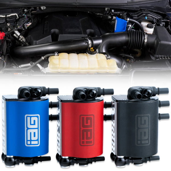 IAG Air Oil Separator AOS For 17-23 Ford F-150 & Raptor 3.5L EcoBoost - IAG-ENG-F7900 for 2017-2023 Ford F 150 - installed vi