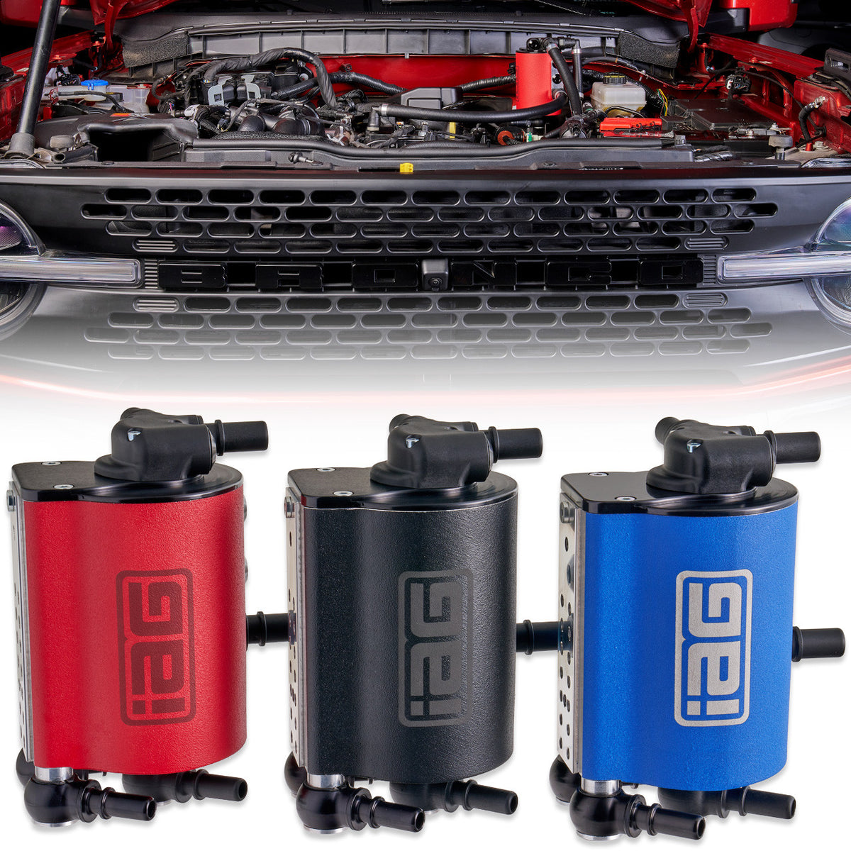 IAG Air Oil Separator AOS For 2021+ 2.3L Ford Bronco - IAG-ENG-F7902