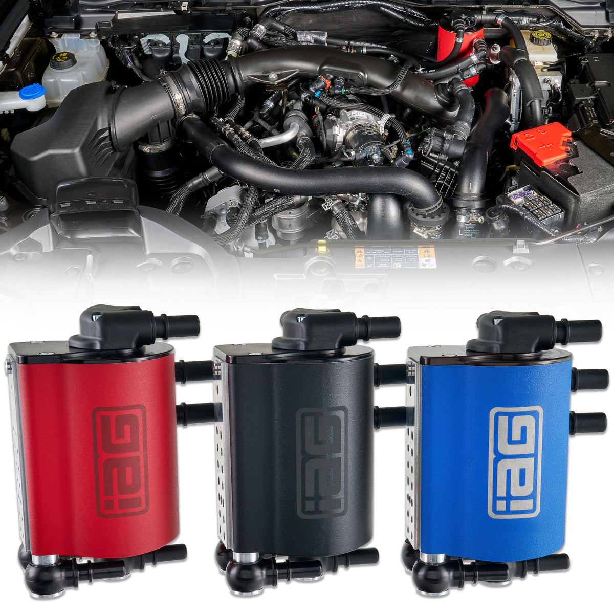 IAG Air Oil Separator AOS For 2024+ Ford Ranger Raptor - IAG-ENG-F7905