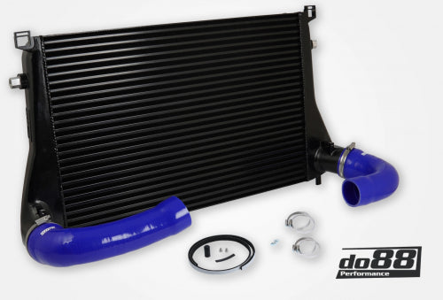 do88 - AUDI SEAT SKODA VW 1.8 / 2.0 TSI (MQB) Intercooler, blue hoses - ICM-300-R