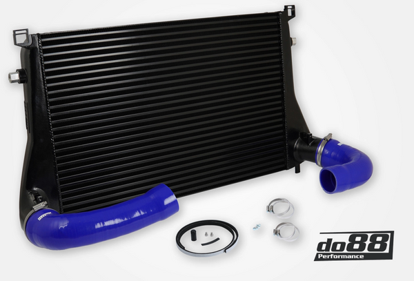do88 - AUDI SEAT SKODA VW 1.8 / 2.0 TSI (MQB) Intercooler, blue hoses - ICM-300-S
