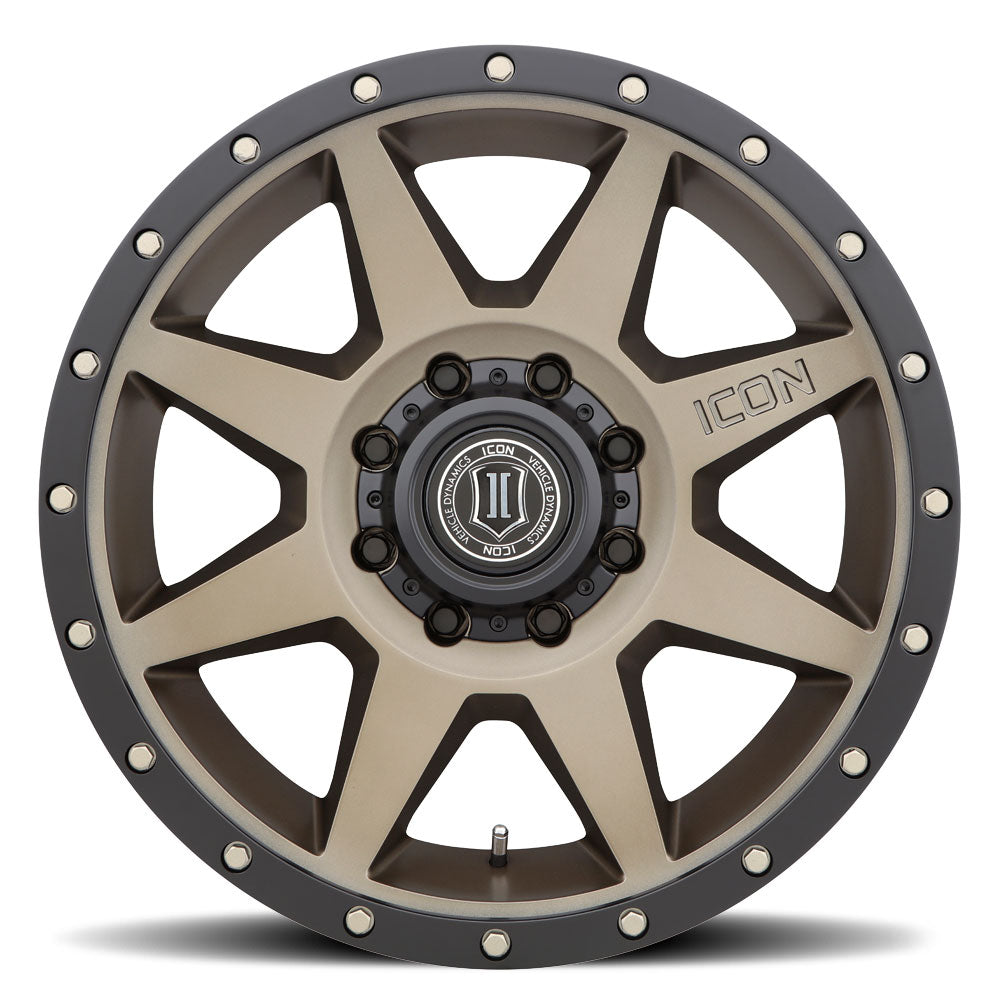 ICON Rebound 20x9 8x180 12mm Offset 5.5in BS Bronze Wheel - 1820908955BR