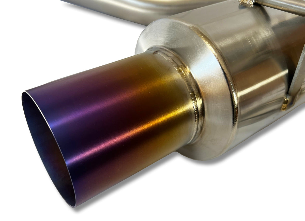 ETS &#39;22+ Subaru WRX Single Exit Titanium Catback Exhaust System