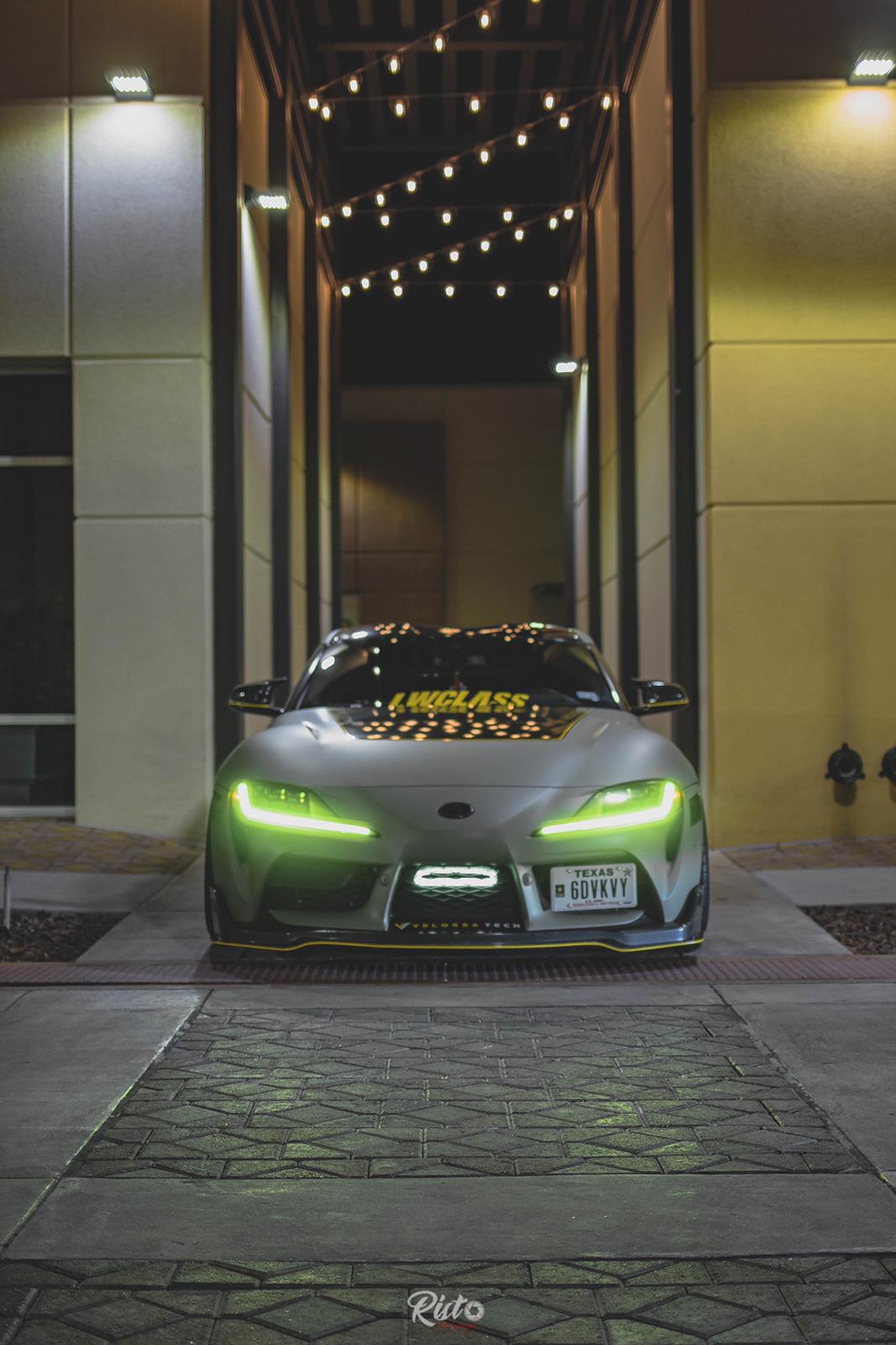 Velossa Tech - 2020+ Toyota GR Supra MK5 BIG MOUTH &quot;LIT KIT&quot; Ram Air Intake Snorkel