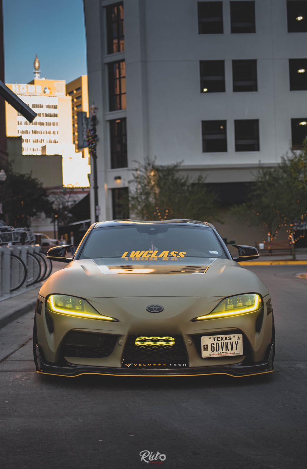 Velossa Tech - 2020+ Toyota GR Supra MK5 BIG MOUTH &quot;LIT KIT&quot; Ram Air Intake Snorkel