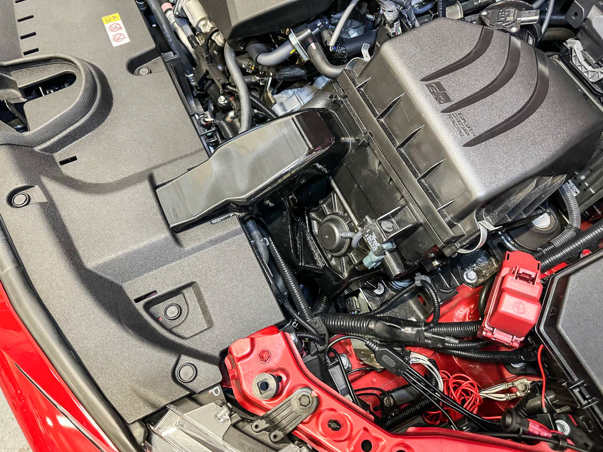 Velossa Tech - 2023+ Toyota GR Corolla BIG MOUTH &quot;LIT KIT&quot; Ram Air Intake Snorkel PLUS High Flow Induction