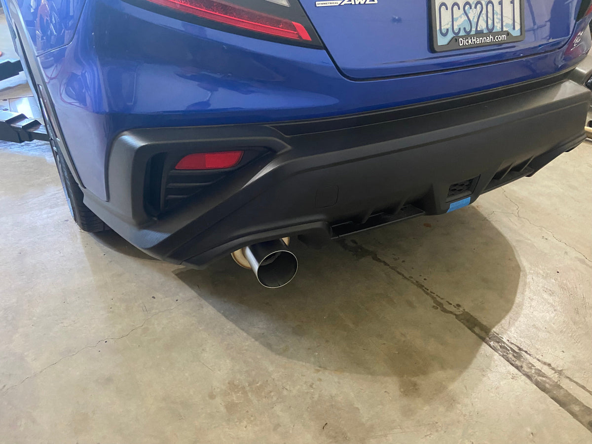 ETS &#39;22+ Subaru WRX Single Exit Catback Conversion
