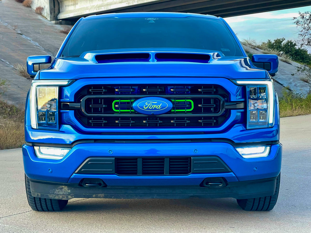 2024+ Ford F-150 (non Raptor) Dual BIG MOUTH Ram Air Intake Snorkels