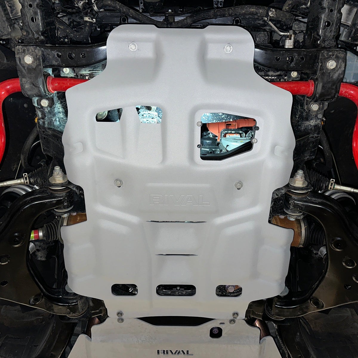 Rival 2021-Present Toyota Tundra Aluminum Engine Skid Plate - 2333.9566.2.6