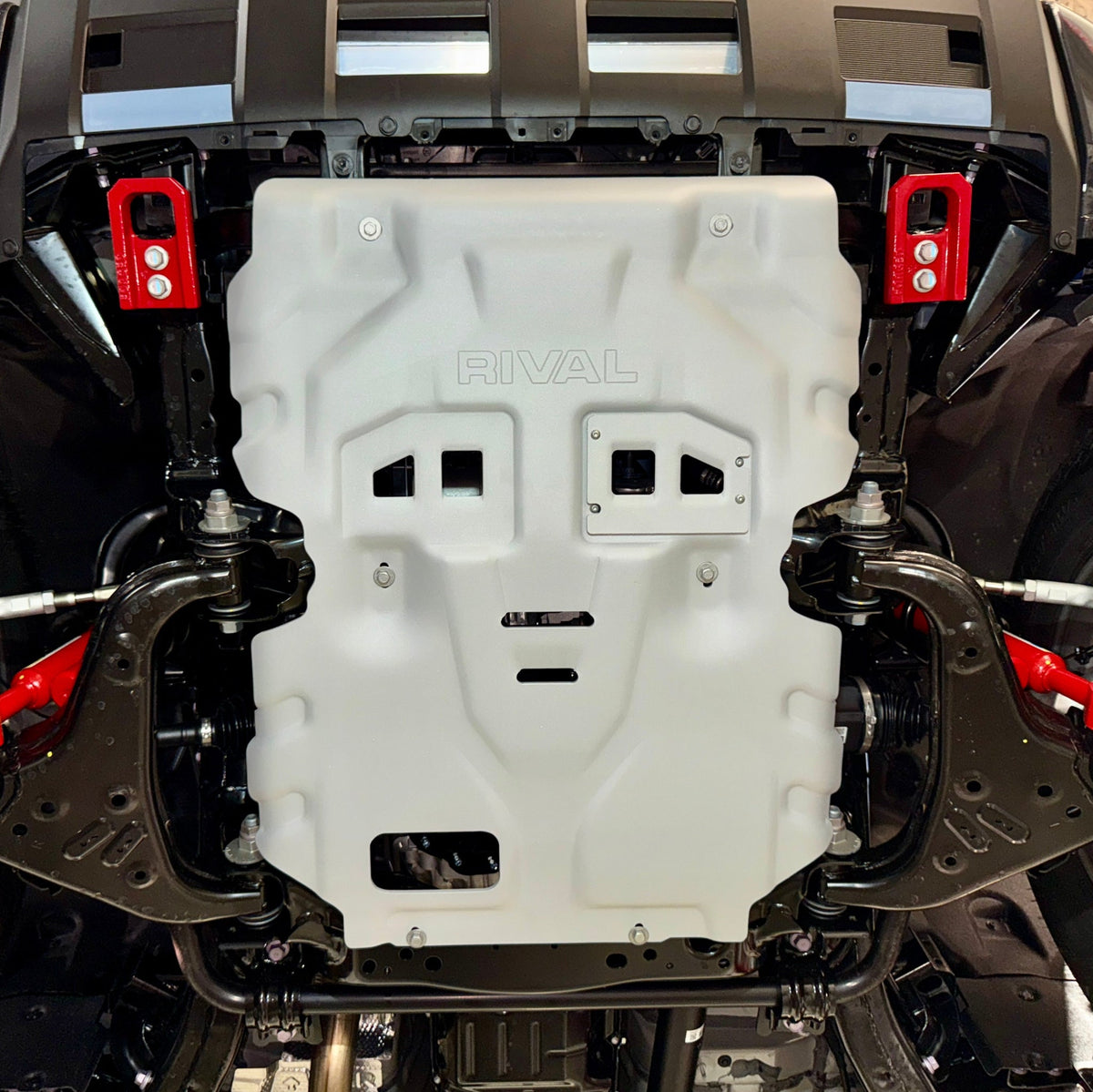 Rival 2024-Present Toyota Tacoma 4th Gen Aluminum Engine Skid Plate - 2333.9571.3.6