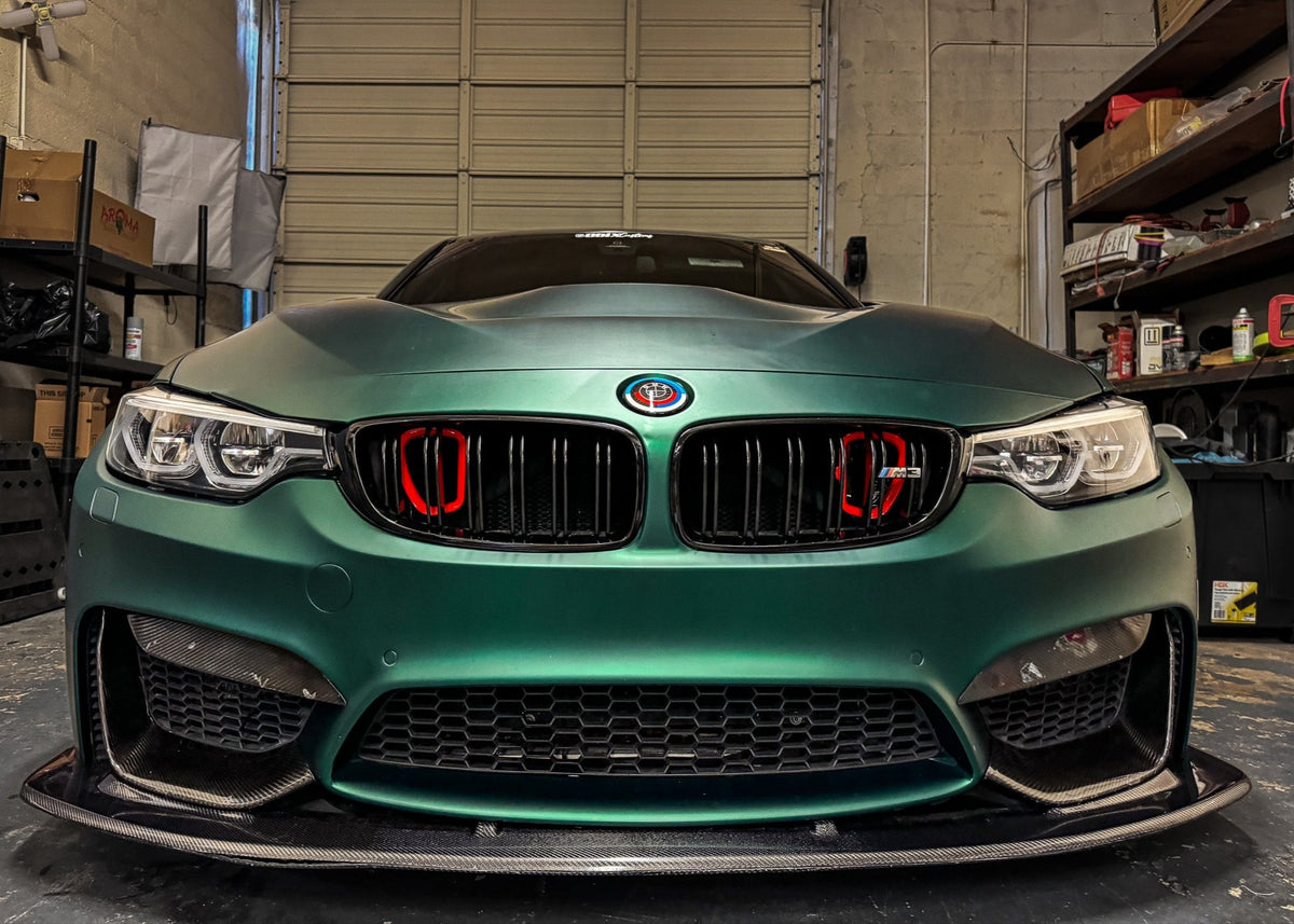 2014-2019 BMW M3 (F80) Dual BIG MOUTH Ram Air Intake Snorkels