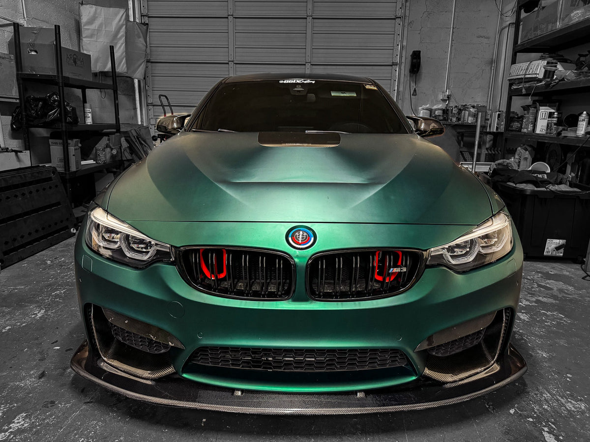 2014-2019 BMW M3 (F80) Dual BIG MOUTH Ram Air Intake Snorkels