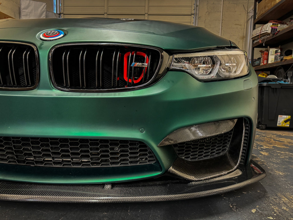 2014-2019 BMW M3 (F80) Dual BIG MOUTH Ram Air Intake Snorkels